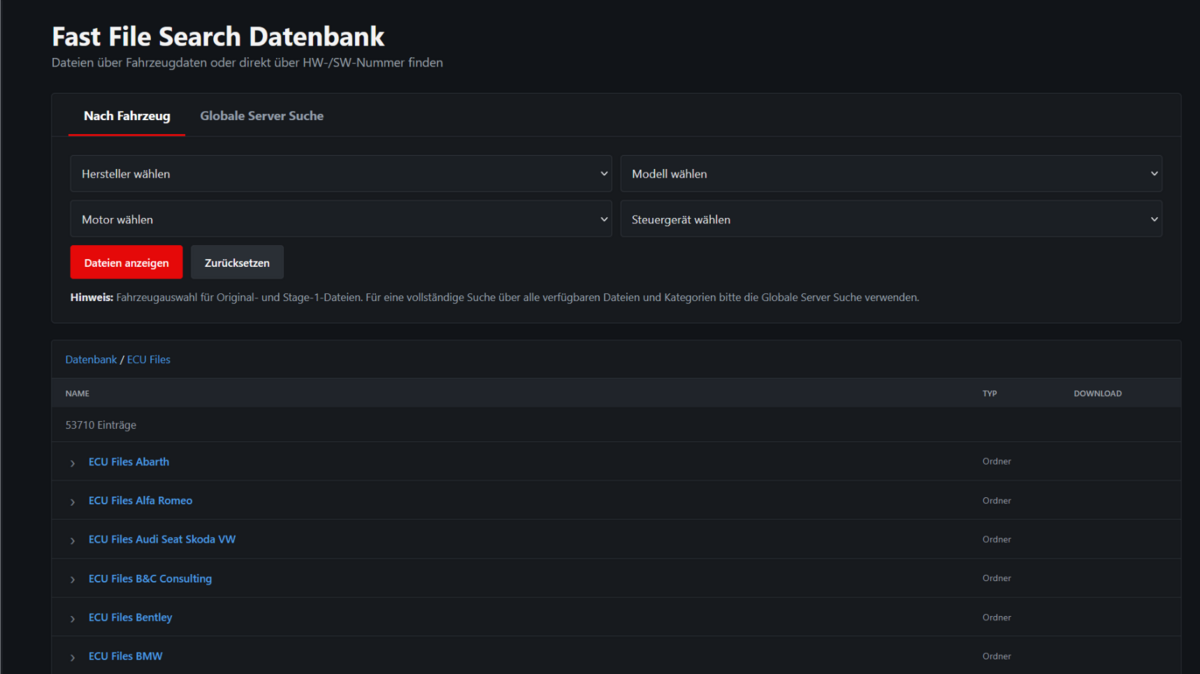 Fast Search ist jetzt aktiv und einsatzbereit!